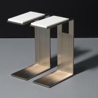 Pair of Powell & Bonnell BUFFALO JUMP Side , Drink Tables - Sold for $3,584 on 11-16-2025 (Lot 743).jpg